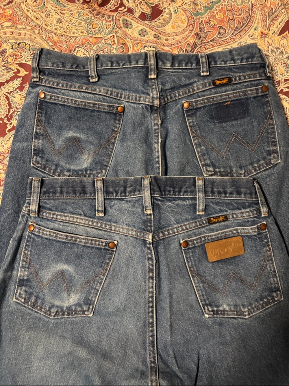 2 Pairs Wrangler Cowboy Cut